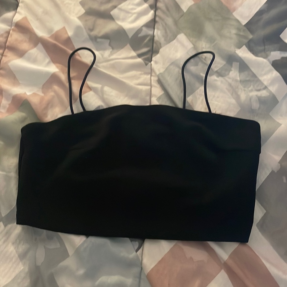 Black cami top